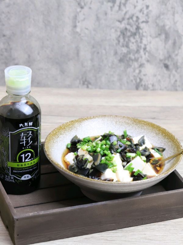 豆腐|豆腐拌皮蛋