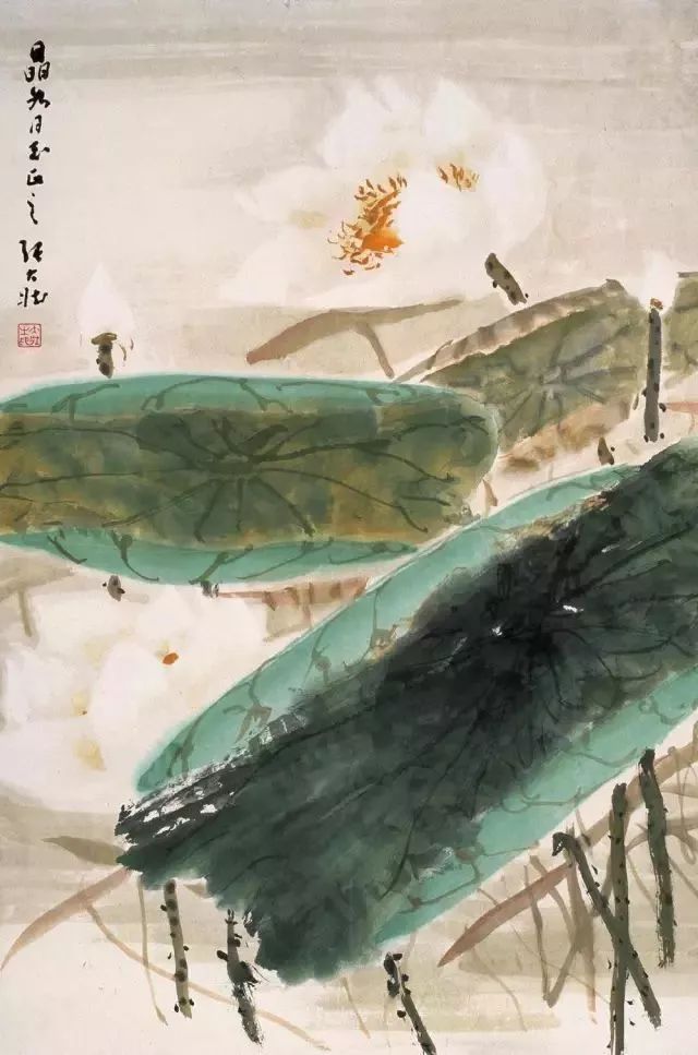 华新罗&张大壮：人淡如菊，以“没骨法”画虾，自创一格