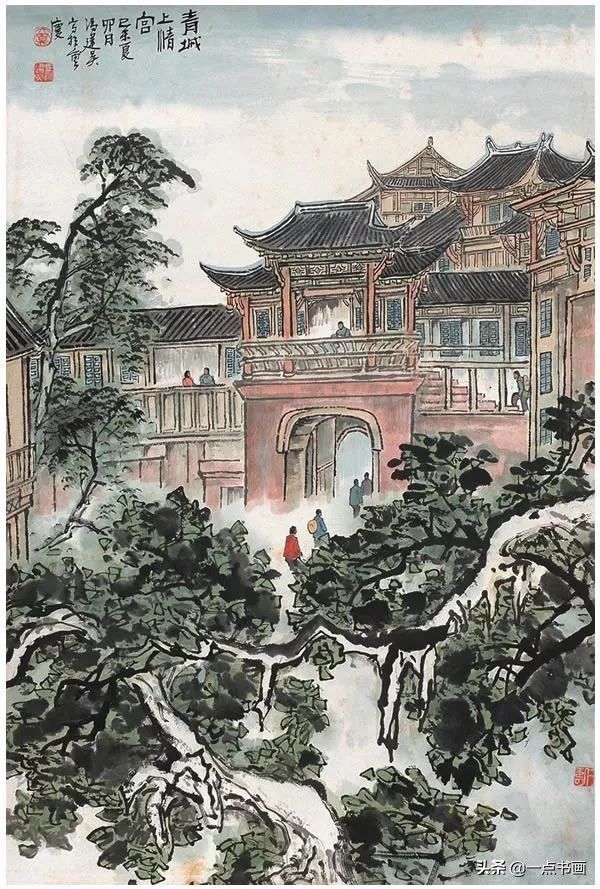 中国画|冯建吴：百年来川渝地区少有的艺术大师