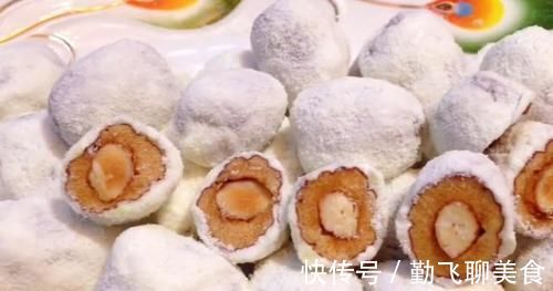 棉花糖|一夜爆火的网红奶枣到底有多好吃?奶香浓郁酥脆,没有黄油也能做