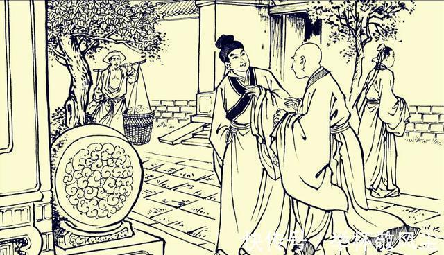 老僧#聊斋故事:书生寺庙求官,被老僧拦在门外:磕九十九个响头再进