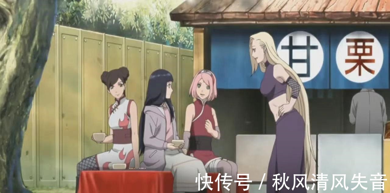 代火影|火影忍者四个女人的戏,比不了忍术就比谁先结婚,小樱被教训了