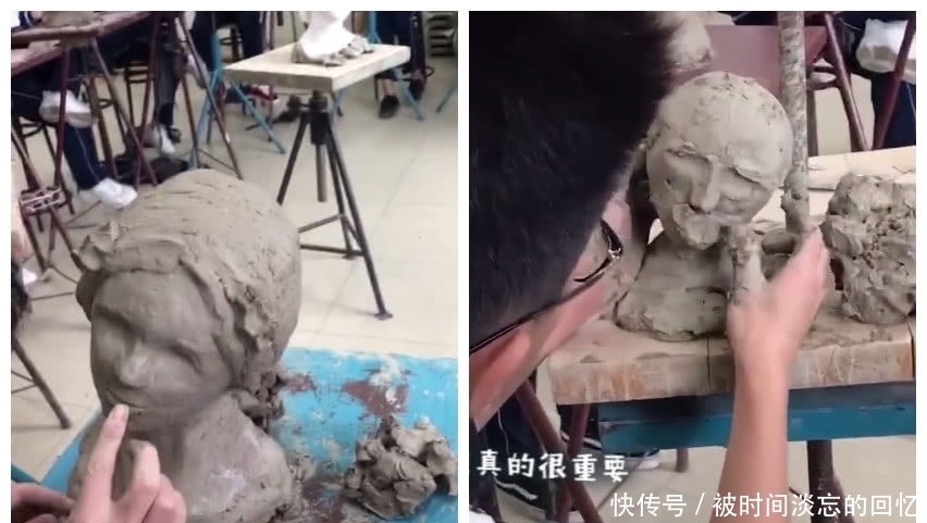 哈士奇|美术生巨佬VS画渣,看到最后速写课,网友:不怕把模特气死?