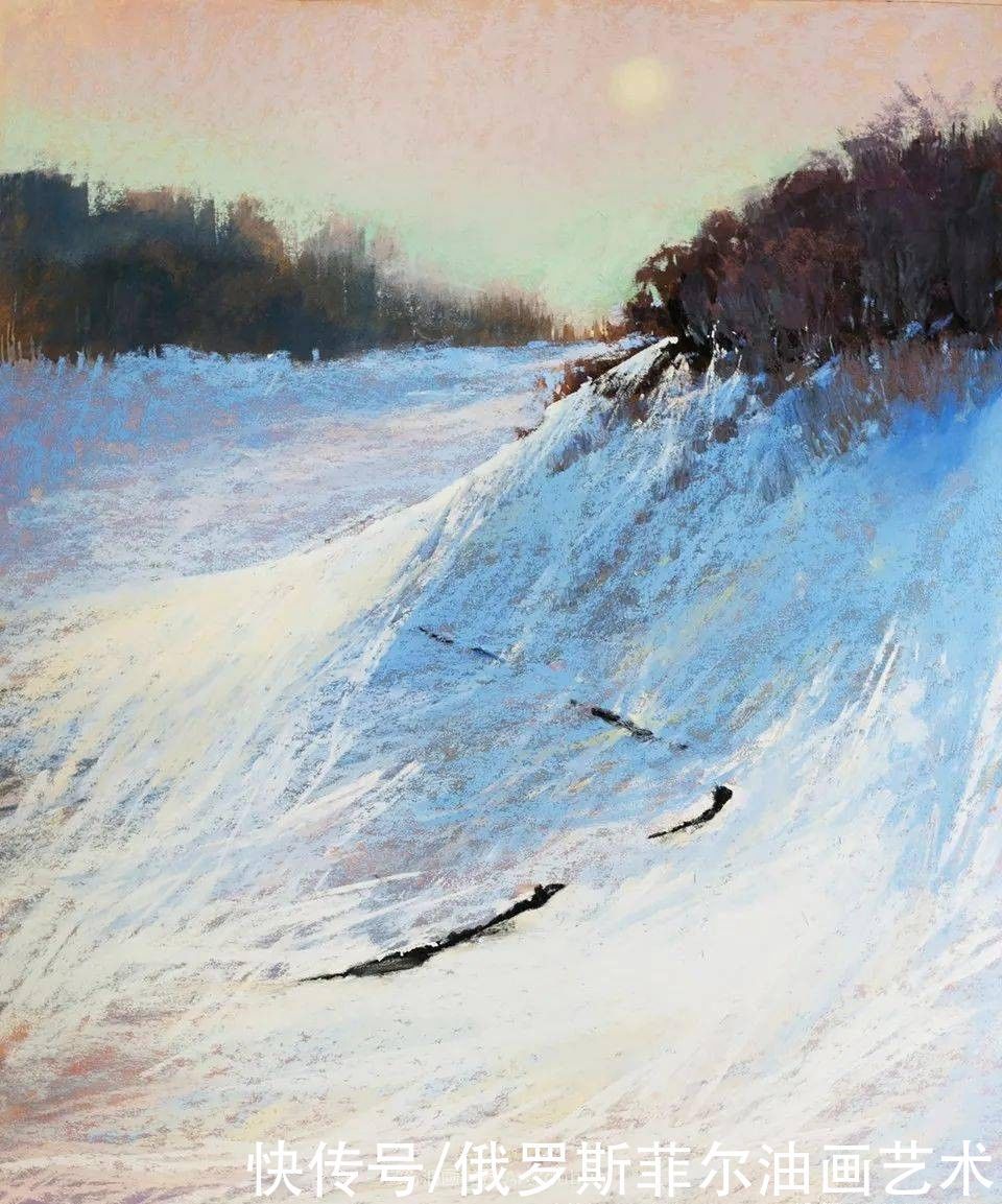 艺术家|美国当代粉彩艺术家贝萨尼·菲尔兹粉彩风景画作品欣赏