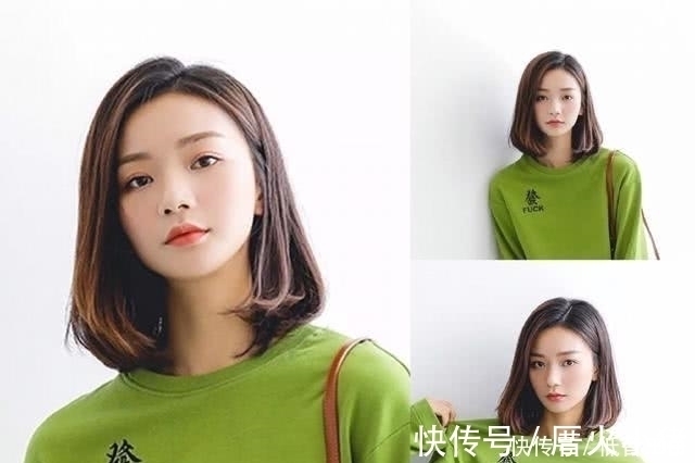 内扣 换发型堪比整容,这款内扣锁骨发超显脸小,网友:看完心动了