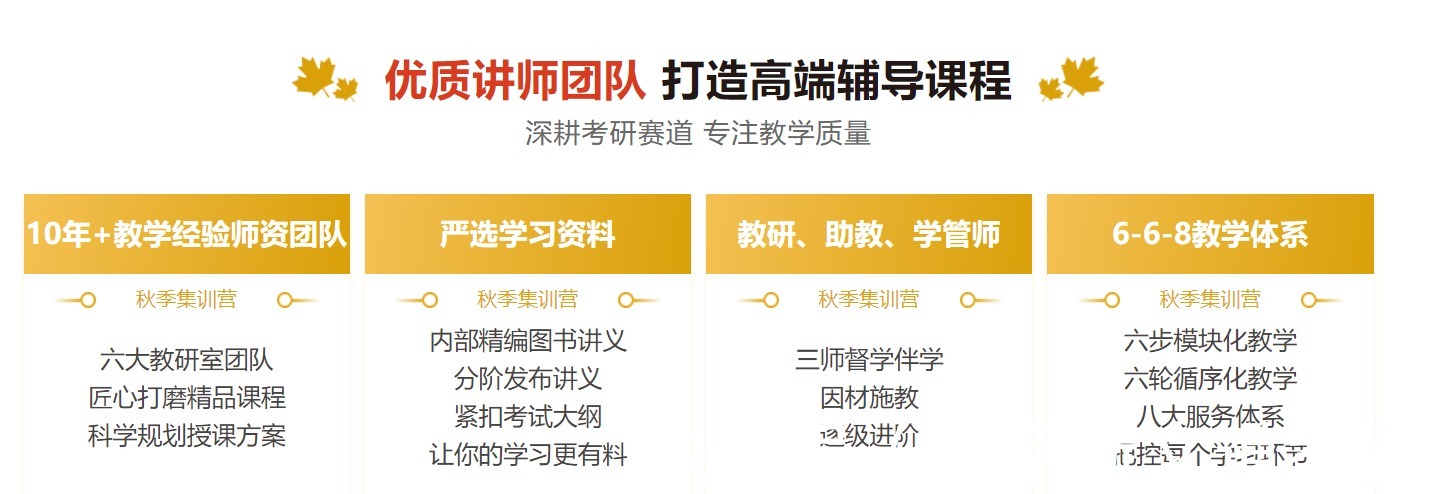 考研|新文道秋季集训营跟班揭秘DAY3 :备考指明灯