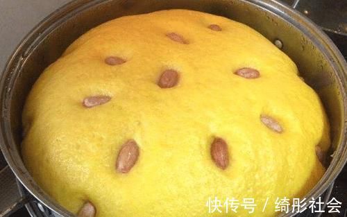 电饭锅做发糕,不用1滴水,蓬松暄软做法简单,闺女就爱当早餐吃