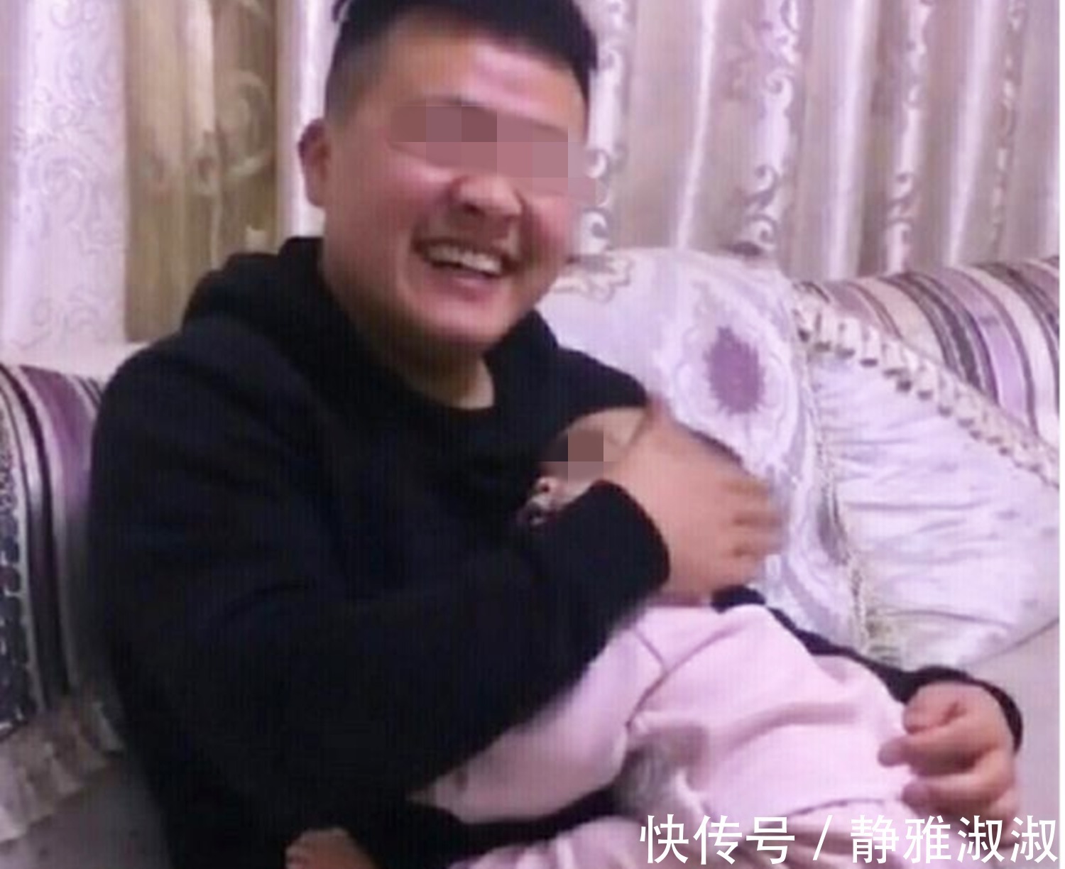 撒娇女人最好命|爸爸假装生气要打闺女,宝宝的反应,网友感叹:撒娇女人最好命