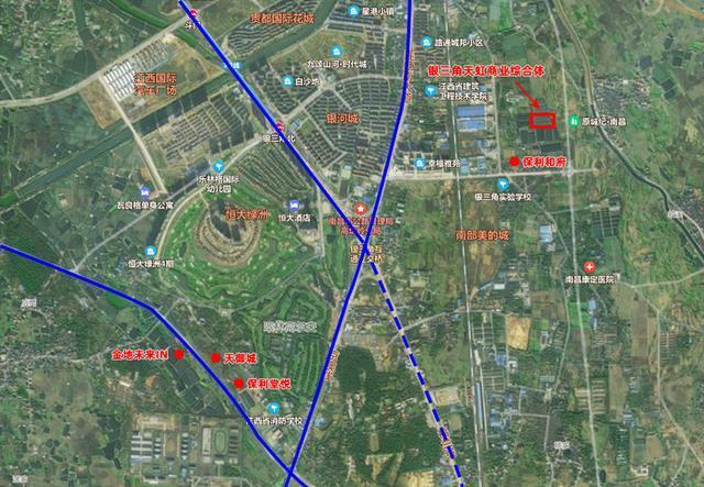 洋房|城市配套|银三角新增一商业综合体!天虹主题天街来了