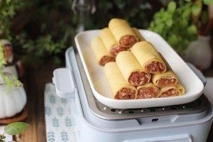 江南百叶卷肉【1月北鼎蒸炖锅食谱】