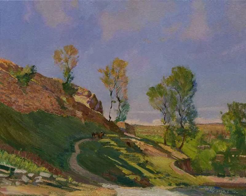  士生导师|大别山写生作品