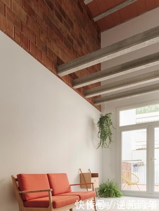 客厅|母女住4米宽的过道,将其改造成60㎡住宅,还带内部庭院,羡慕!