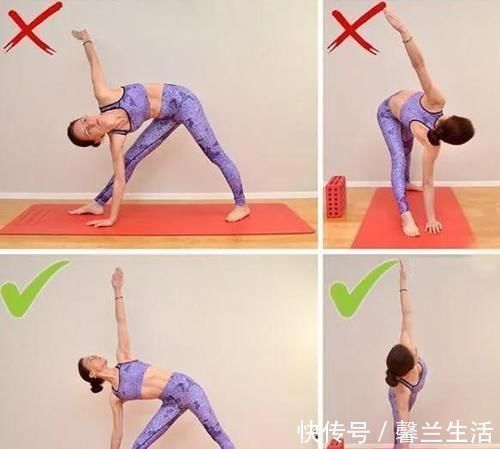 体式|20个最容易做错的瑜伽体式,第1个很多人做错了