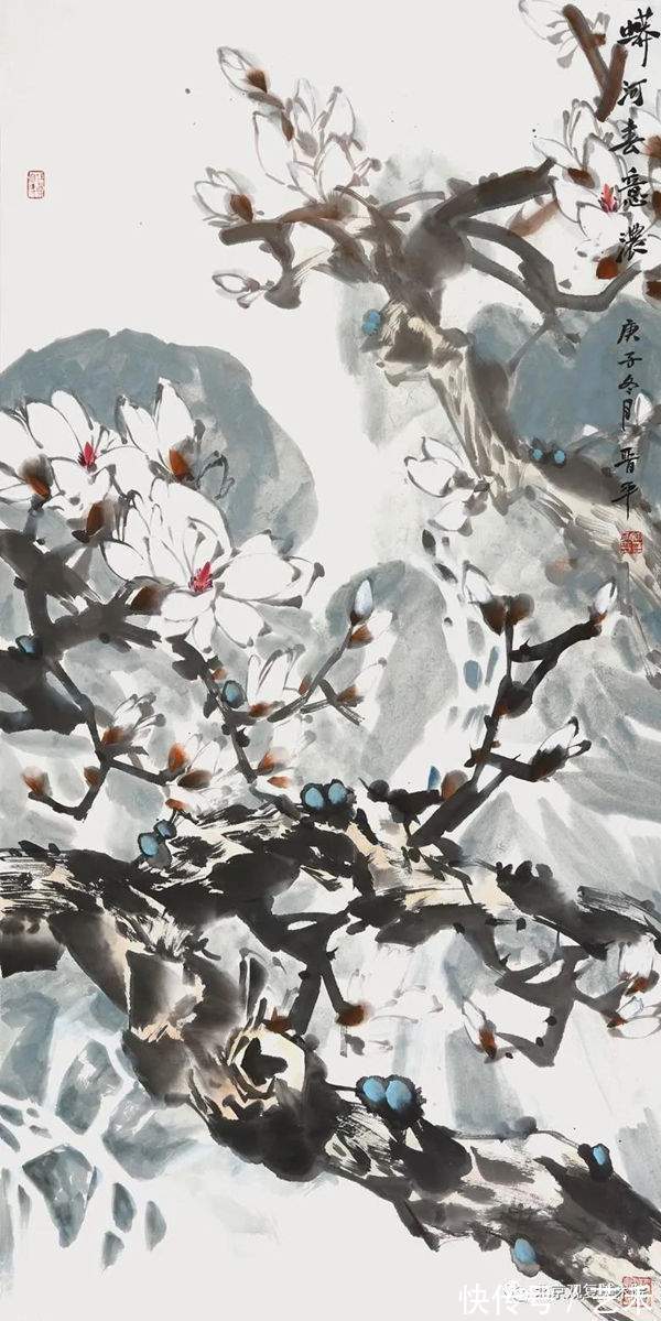 奥林匹克!徐晋平/澡雪精神——庆祝第24届冬奥会中国画24家学术邀请展