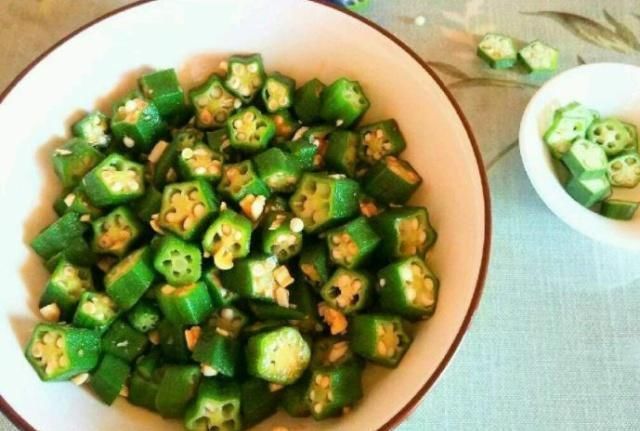 好吃|凉拌秋葵最好吃的做法,脆嫩多汁,滑润不腻,你喜欢吃吗