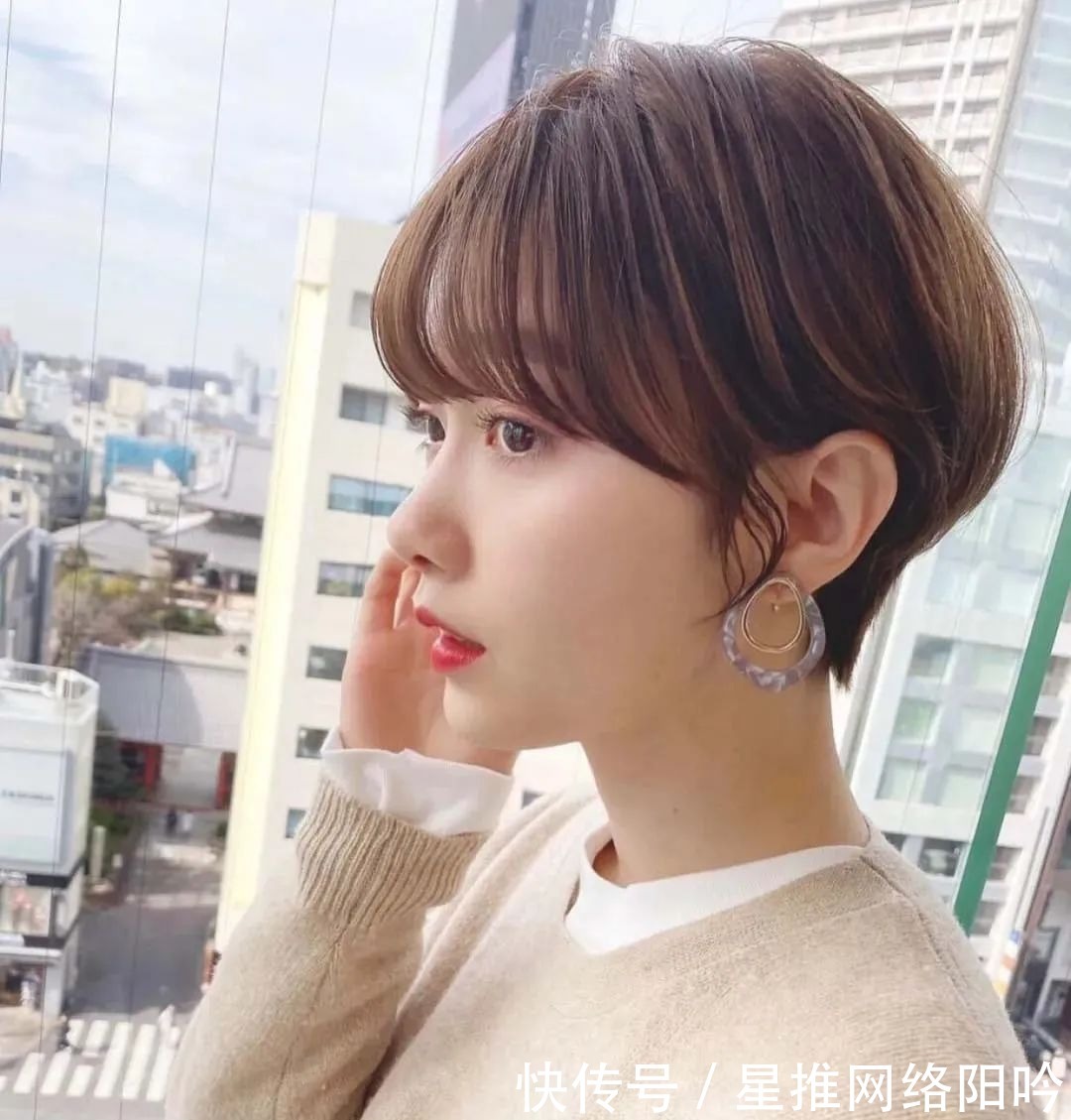 2021最新“干净利落”短发