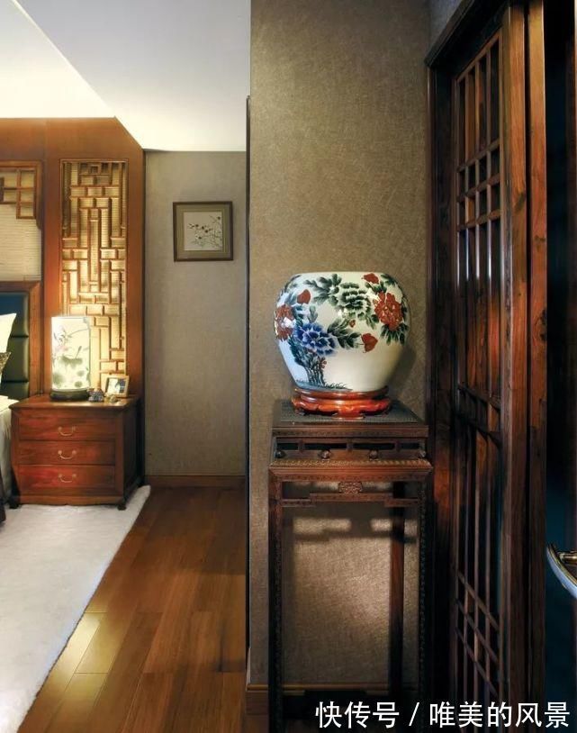 深木色|晒一家三口的新房子，150㎡中式装修，住的很惬意！