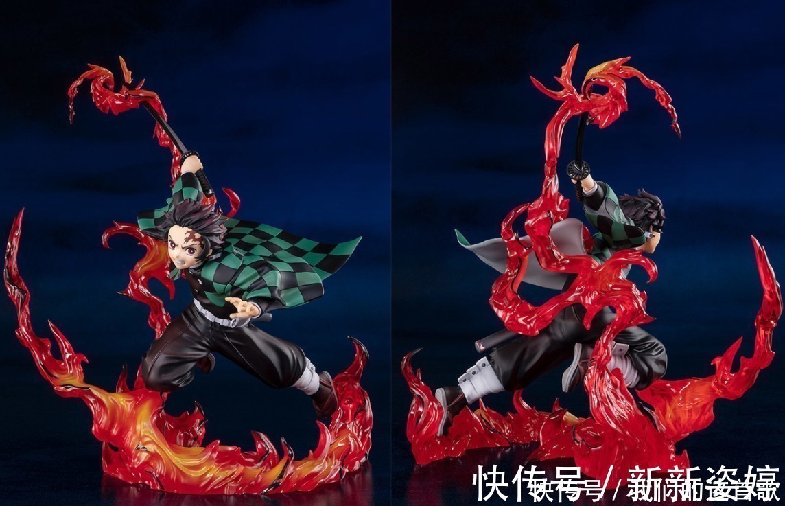 手办|万代全新《鬼灭之刃》高端手办 炭治郎兄妹战斗版登场