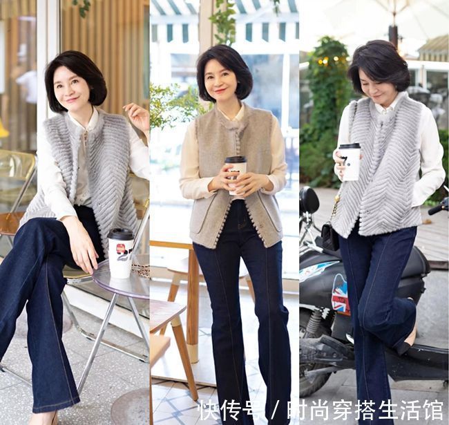 穿搭|女人50岁后别总穿打底裤,备上这3条裤子,不仅百搭还显气质