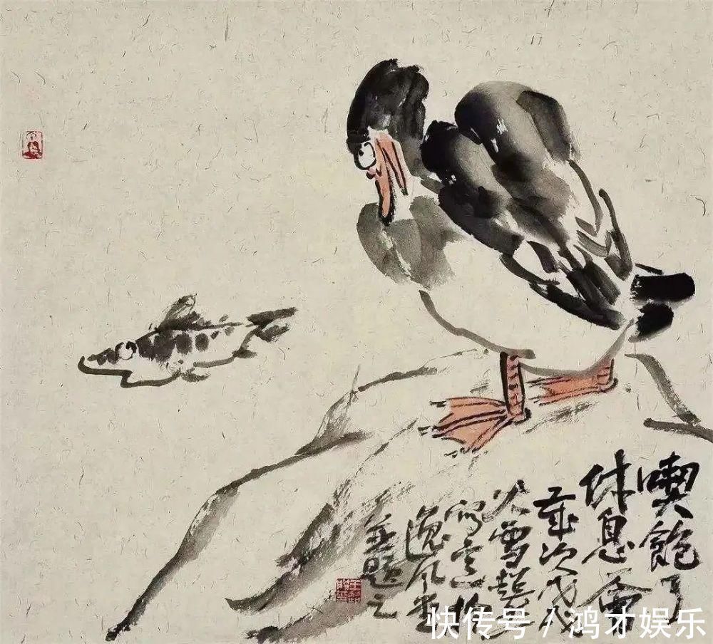 笔墨&中国绘画里大写意能够把笔墨气韵和画家的精神追求高度统一