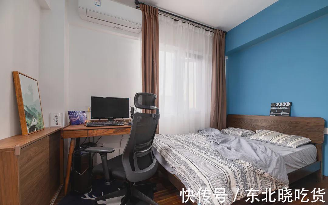 客餐厅|小户型也可以很精致,77㎡两房一厅爆改后,两个人住太舒适了