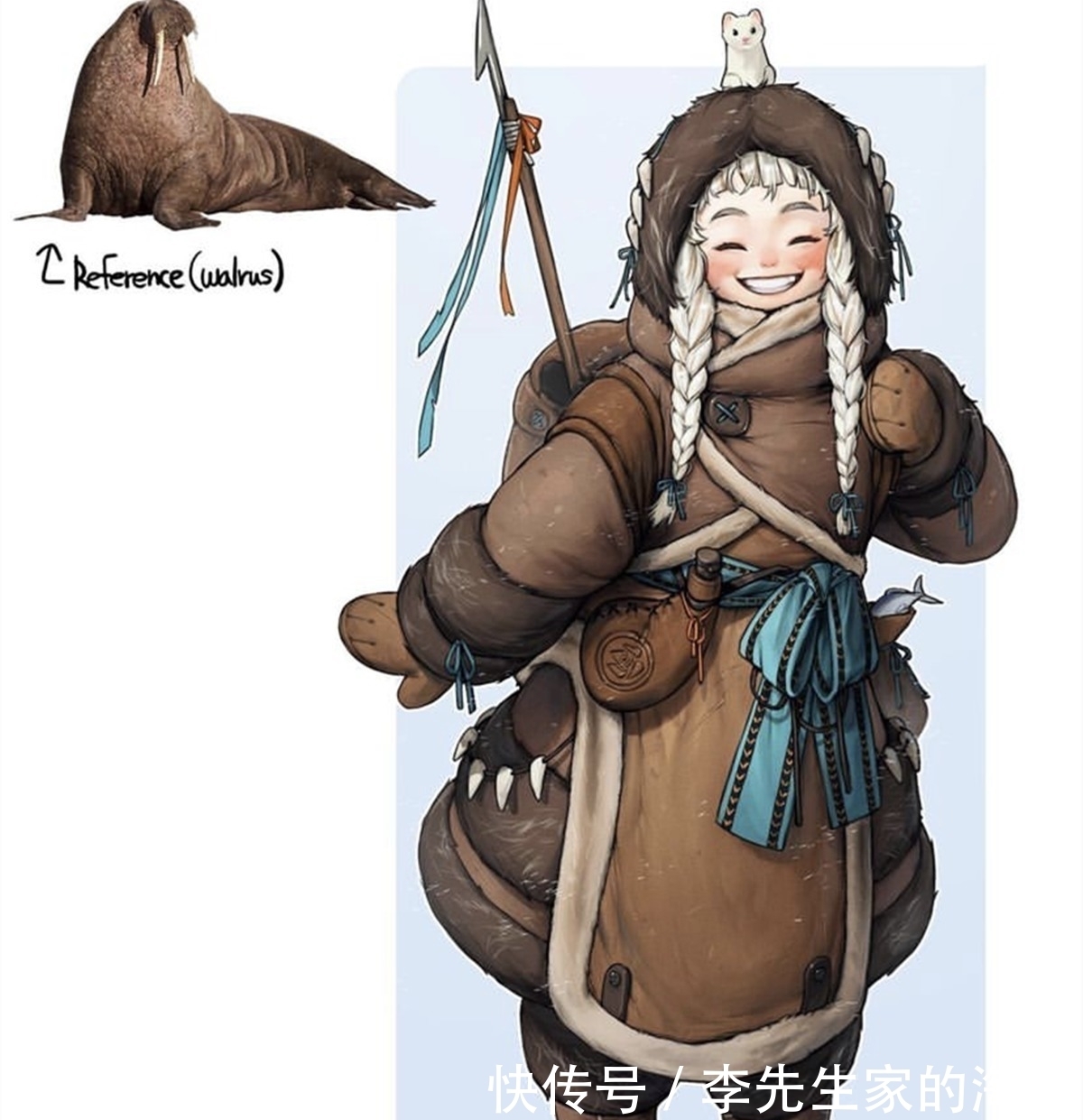 事物|动物变成二次元形象也就算了,连食物也可以,这位画师脑洞有点大