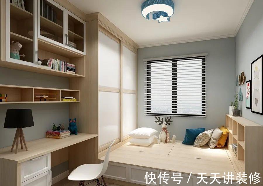 儿童房|小户型儿童房收纳空间这样设计，不仅时尚还实用
