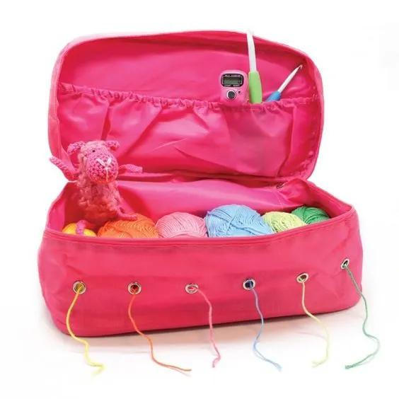 编织爱好者都喜欢的毛线收纳小妙招,不乱滚,不打结!