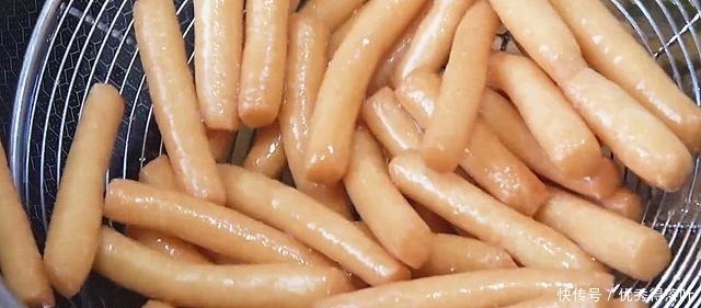 白糖|过年吃的零食江米条,不用买,在家自己做,香甜又酥脆,过年必备