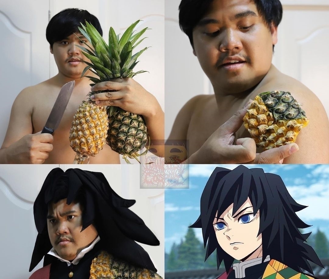 小哥|当泰国小哥盯上鬼灭之刃,炭治郎、大哥被玩坏!祢豆子看了想动手