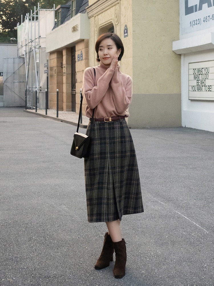 小姐姐|让人眼前一亮的“针搭,给你的冬天增添色彩,显瘦还保暖