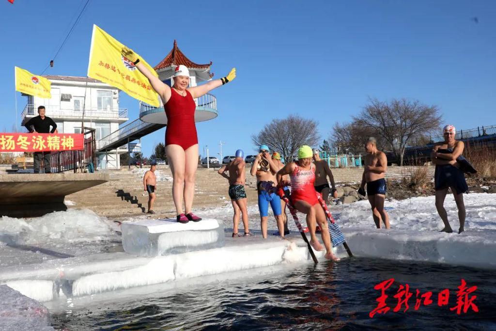 北极熊冬泳|中国最北“泳池”，挑战冰雪极寒！