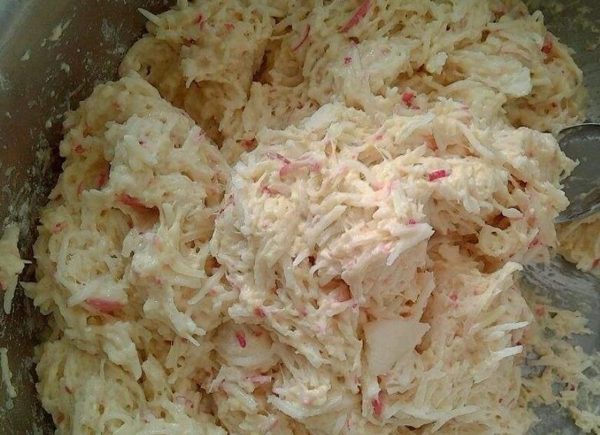 萝卜丸子好吃有诀窍,记住4个技巧,丸子不散碎,酥脆里软还好吃