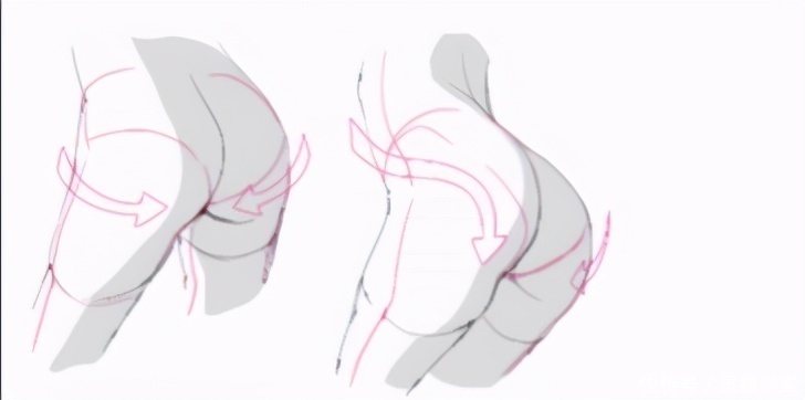 体积感|人体比例不会?膝盖画不好?教你大腿体积感的画法教程!