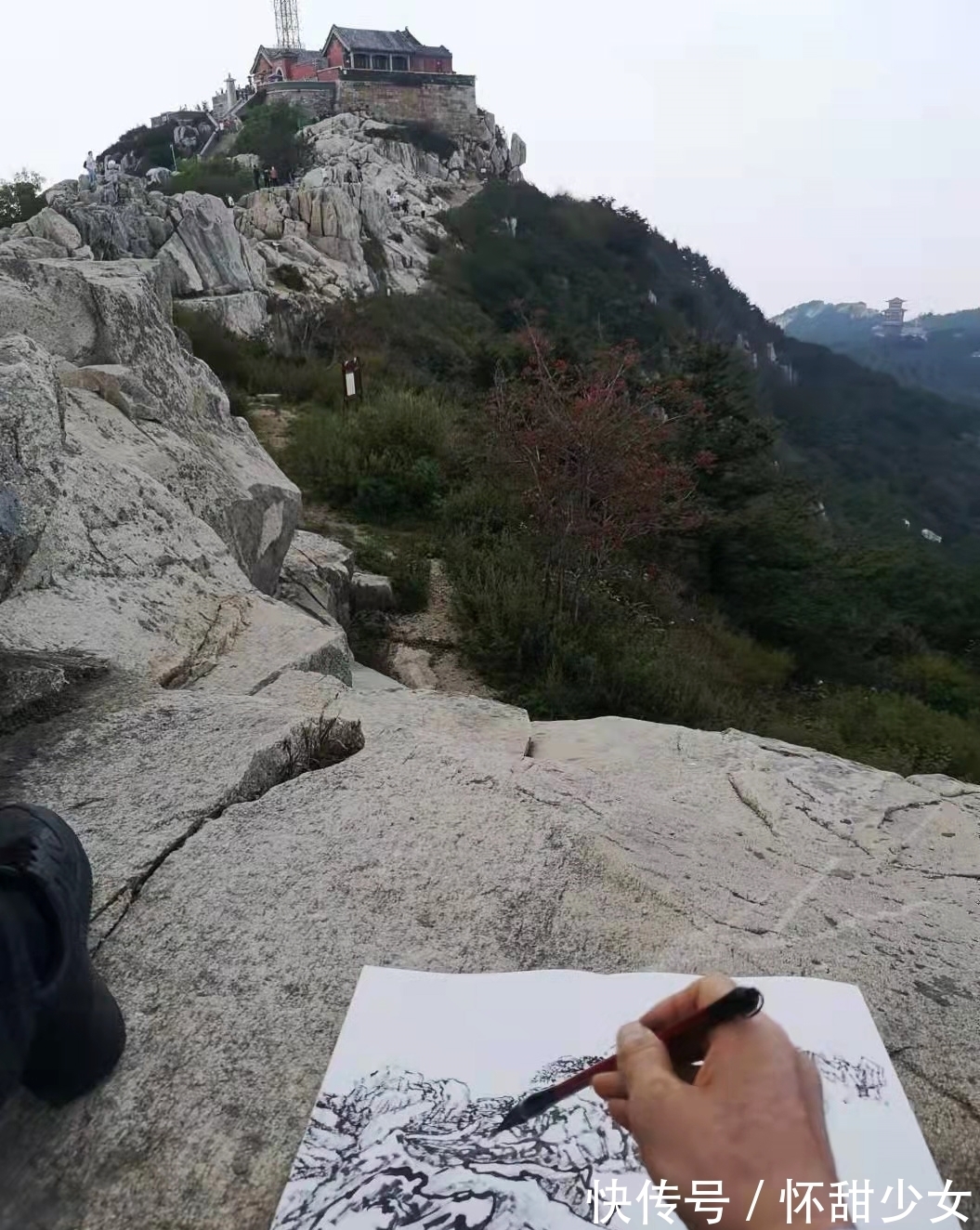 泰山&王家训泰山水墨画写生