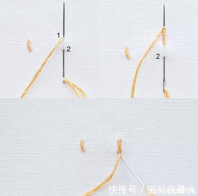 如果你也想学刺绣,13种基础刺绣针法先学会吧