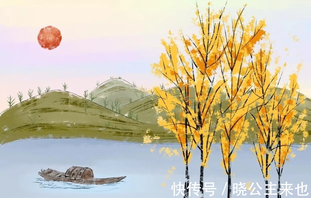 李清照!人间最美在清秋。四首意蕴深远的古诗中,有你向往的岁月静好