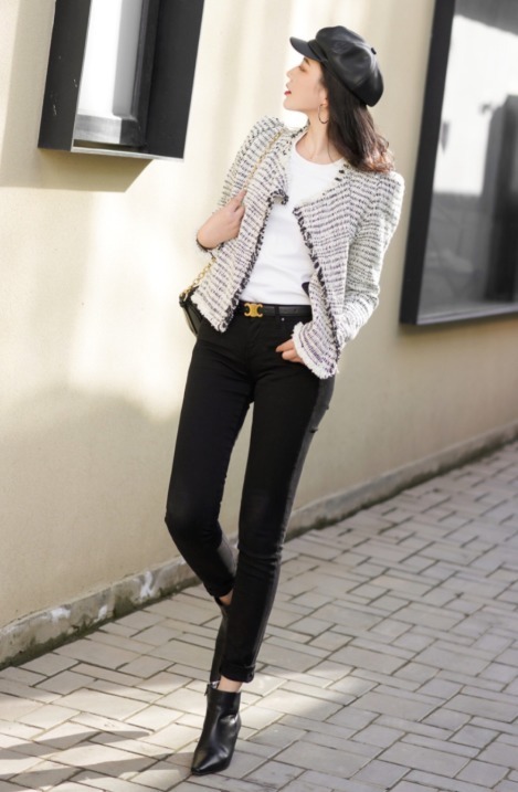 气质|穿搭开春不穿小香风就out啦!比卫衣显瘦,比西装时髦、轻松打造气质女神