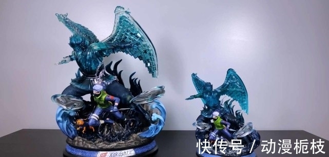 手办|火影:600手办VS6000雕像,卡卡西质感差距明显,须佐彰显细节