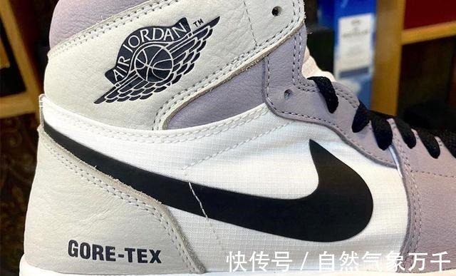 pic 清爽浅色装扮!全新配色「雨鞋」AJ1 实物释出!你打几分!