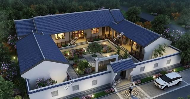 建筑面积|农村没有堂屋的房子不是好房子,20套户型分享,总有一套看上眼
