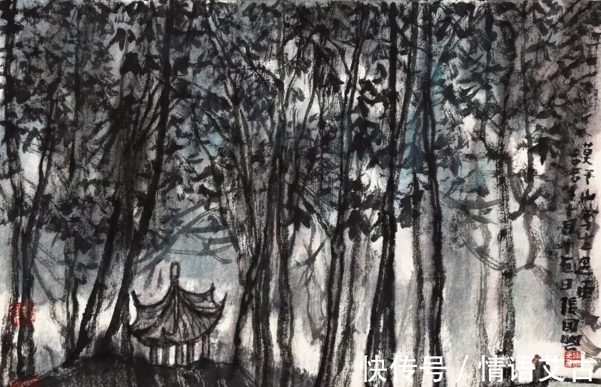 山水画$遵循自然｜张国兴辛丑年山水画写生新作