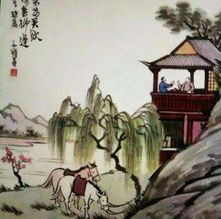 豁达|喝墨水小酒馆:品遍百味人生豁达如王维,也端起杯放不下的愁绪酒