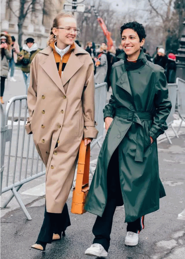 卡其色 女人不管多大,都要有一件“风衣”,百搭保暖,还很时尚
