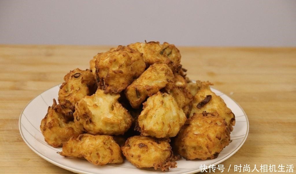 大厨|炸萝卜丸子,用淀粉大错特错,大厨教你正确做法,焦香酥脆吃不够