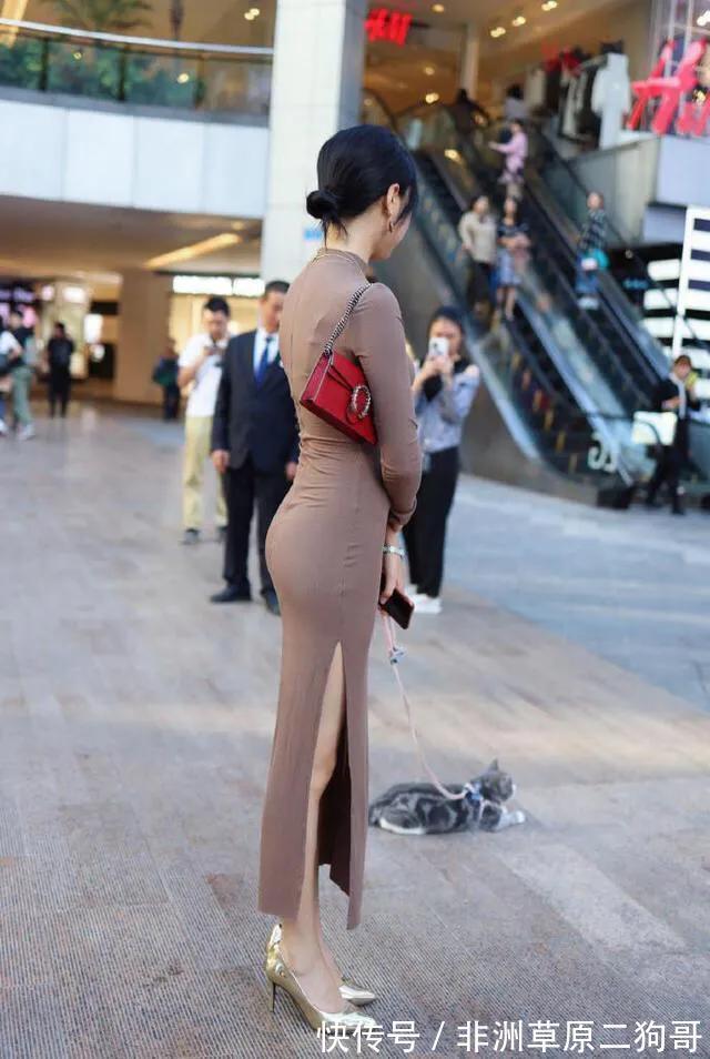 高跟鞋|非常养眼的淑女气质穿搭,看背影就已经让人一眼万年