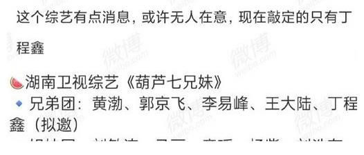 阵容|曝《葫芦七兄妹》嘉宾阵容，黄渤、马丽是亮点，S+阵容收视率稳了