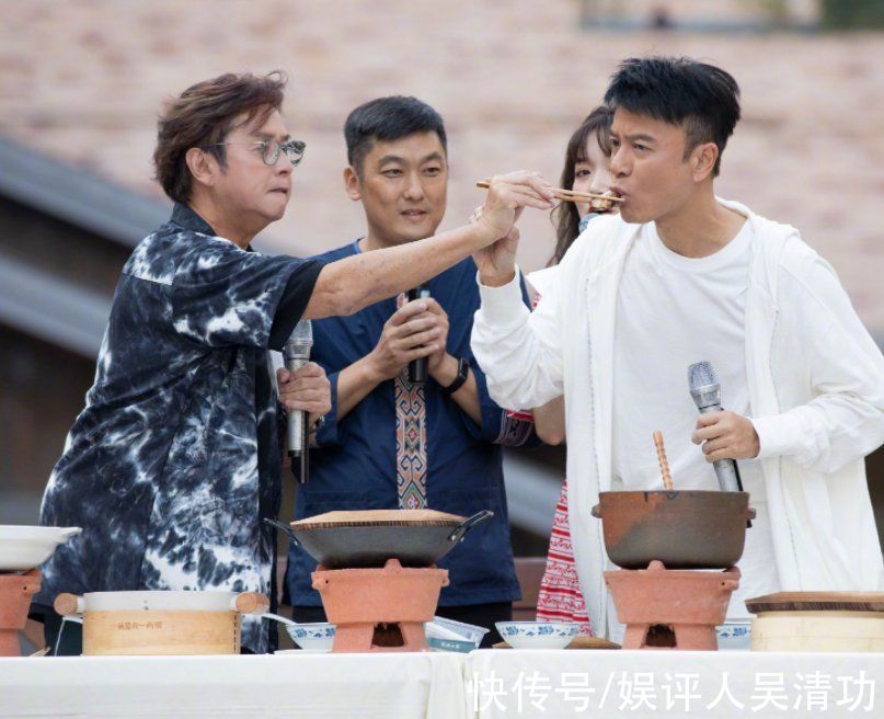 我型我秀|张杰出发录制湖南卫视综艺《时光音乐会》,谭咏麟和李克勤也参加