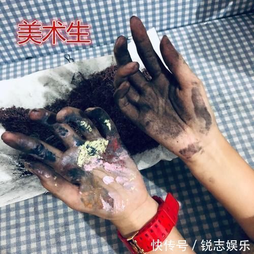 学渣$美术考试的最后5分钟,学渣再现“神操作”,鹿晗看了想打人