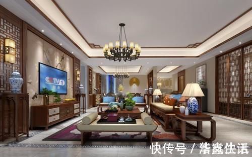 业主|229平米现代中式大平层,稳重大气舒适,另一种别墅居住方式